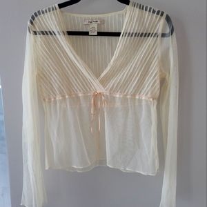 SOLD Free People Sheer Blouse